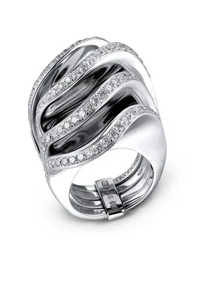 Кольцо De grisogono White Gold ONDE Ring 50751/01 (23124) купить в Москве,  выгодная цена - ломбард на Кутузовском