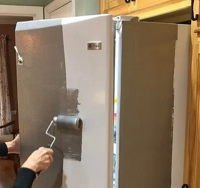 Как украсить или обновить холодильник. 70 идей: наклейки на холодильник,...  | Старый холодильник, Дизайн дома, Дизайн кухни