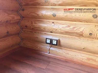 Монтаж ретро проводки в деревянном (каркасном) доме под ключ