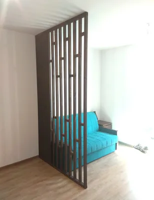 Реечная перегородка SOFIA для зонирования комнаты ✓ Декоративная перегородка  из реек в Москве