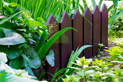 Декоративный заборчик садовый для клумбы пластиковый ограда сада дачи  цветников огорода палисадника — купить в интернет-магазине по низкой цене  на Яндекс Маркете