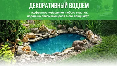 Как зрительно увеличить декоративный водоем | flokus.ru - ландшафтный дизайн