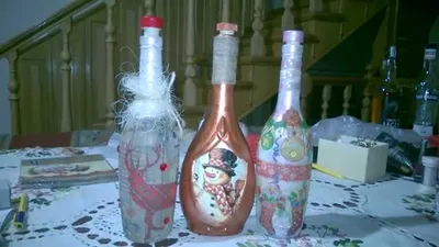 Оформление бутылки в морском стиле «Романтика моря» - морской сувенир,  подарки в морском стиле - Творилка - всё для любителей ручного творчества!