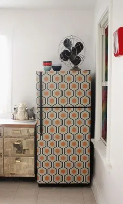 Жажда перемен: замечательные идеи декора старого холодильника и как его  преобразить | Блог Comfy