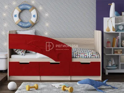 Кровать Дельфин купить по низкой цене в Екатеринбурге с доставкой