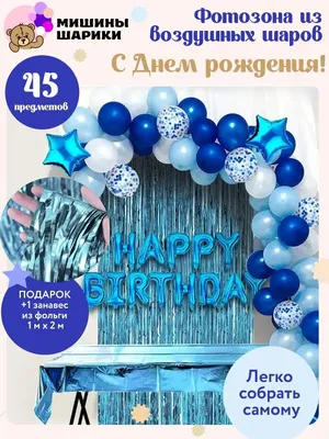 🎈 Сет воздушных шаров Девушке на день рождения 🎈: заказать в Москве с  доставкой по цене 9208 рублей