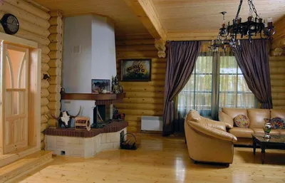 Отделка деревянного дома (внутренняя и внешняя)