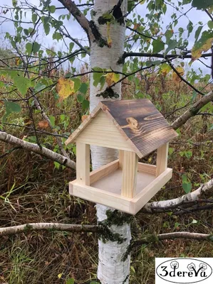 Кормушки для птиц из дерева - Блог Никодима