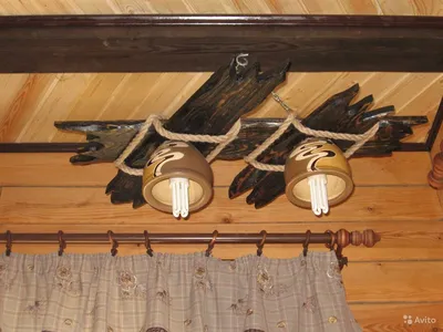 Идеи на тему «ЛЮСТРЫ» (9) | деревянные лампы, деревенские светильники, деревянная  люстра