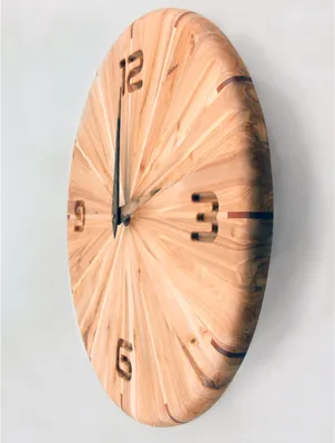 Деревянные настенные часы фото фото