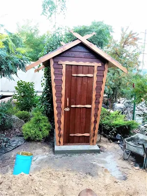 Туалет деревянный разборный - купить по лучшей цене в Житомире от компании  \"Группа компаний \"Промконтракт ЛТД\"\" - 47378809