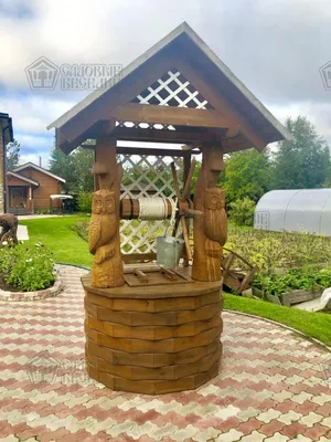 Деревянный колодец Морячок — купить в Москве и Московской области от  производителя