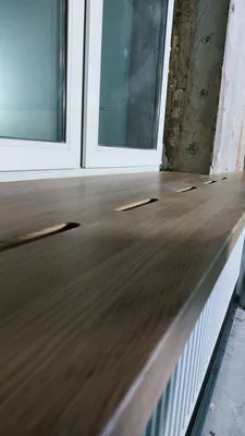 Как установить деревянный подоконник своими руками | РСК-Интерьер