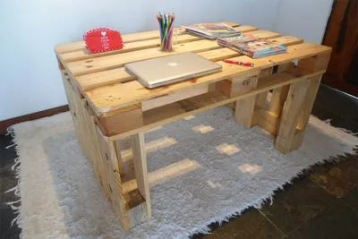 Tooky TOY Деревянный стол для мастерской своими руками