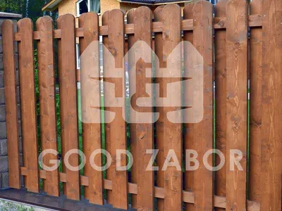 Монтаж деревянного забора своими руками: рекомендации по установке - Good  Zabor