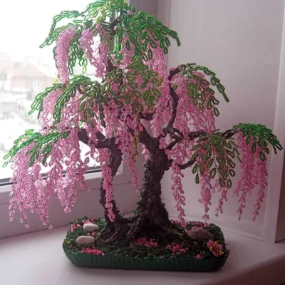 АА 46-101 Бисерное дерево Сакура | cleverhobby.ru