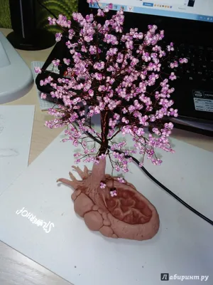 Дерево из бисера Сакура | Творческая мастерская «Натали»