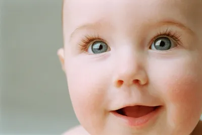 Малыши с зелеными глазами - красивые фото