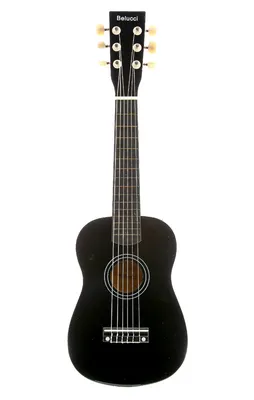 Детская гитара / гитара для ребенка Jordani XU23-6 чёрное - купить с  доставкой по выгодным ценам в интернет-магазине OZON (346354735)