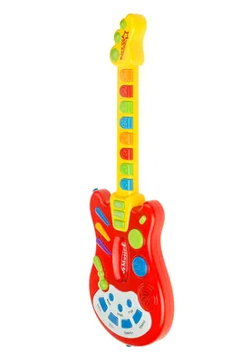 Игрушка \"Гитара детская\" большая,свет/звук BT597997-1 34210040: цвет  разноцветный, 45 руб. | Интернет-магазин kari