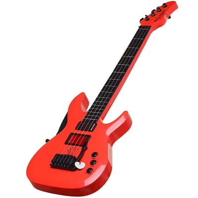 Детская электрическая гитара ABtoys, красная, со звуковыми и световыми  эффектами | купить, цена, отзывы