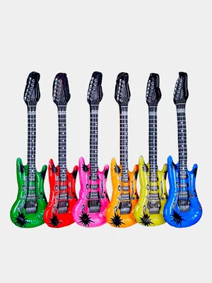 Надувная детская гитара купить по цене 99 ₽ в интернет-магазине KazanExpress