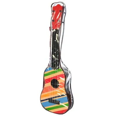 Детская гитара, 6 струн, музыкальный инструмент, гитара маленькая,  (красный) - купить с доставкой по выгодным ценам в интернет-магазине OZON  (939505526)