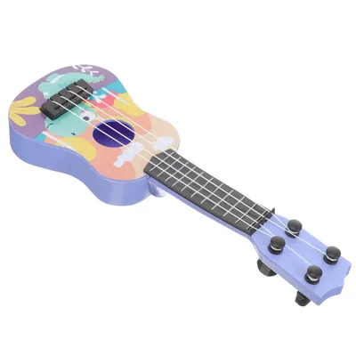 Игрушка \"Гитара детская\" со стальными струнами / Детская укулеле /  Музыкальный инструмент для детей - купить с доставкой по выгодным ценам в  интернет-магазине OZON (560600358)