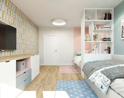 Дизайн детской комнаты для разнополых детей | HANDMADE | Дзен