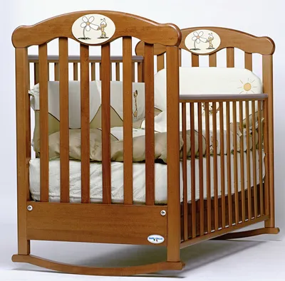 Детская кроватка-качалка Baby Italia Amica