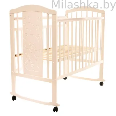 Азбука Кроваток, Детская кроватка качалка на колесах для новорожденных  Bellucci, 120 60, белый - купить с доставкой по выгодным ценам в  интернет-магазине OZON (521261761)