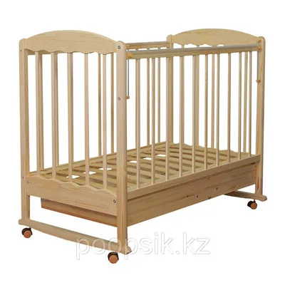 Детская кроватка InHome kids для новорожденных из массива березы / кровать  качалка - купить по выгодной цене | InHome – InHome