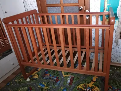 Детская кроватка-качалка,Дитяче ліжко: 450 грн. - Детская мебель Сумы на Olx