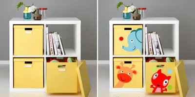 Придаём индивидуальность детской мебели от Икеа.