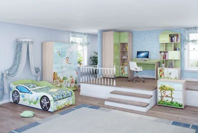 Комплект детской мебели Аннет | Цена 48 420 руб. Купить в Екатеринбурге 🏠  Интернет-магазин «Мебель для дома»