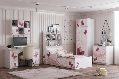 Мебель для девочки Леди в Розовом • Тематическая мебель