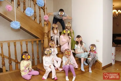 Пижамная вечеринка для детей 🚩 сценарии, идеи, конкурсы, приглашения на  детскую пижама-party
