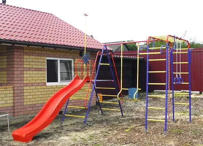 Детская площадка на даче своими руками - Про ремонт - сайт о строительстве  и ремонте