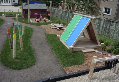 Детская площадка на даче своими руками / Outdoor playground for kids -  YouTube