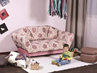 Диван детский диваны звери, механизм Аккордеон, 72х50х45 см - купить по  низкой цене в интернет-магазине OZON (240511260)