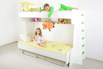 Двухъярусная кровать с диваном внизу для родителей: Как сделать правильный  выбор?