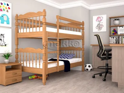 Двухъярусная кровать с наклонной лестницей Адель Прозрачный купить в  Санкт-Петербурге | Двухъярусные детские кровати от магазина Место Мебели