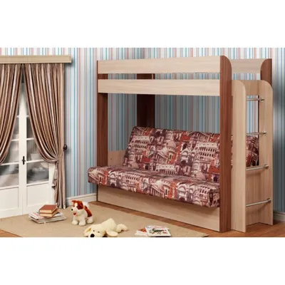 Детская двухъярусная кровать Юниор 5 (бодего) купить в Екатеринбурге |  Интернет-магазин VOBOX