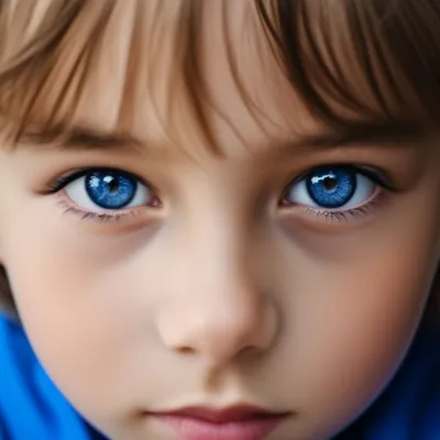 Нарисованные детские глаза - 48 фото