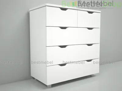 Детский комод Boori Byron 4 Drawer Chest из Европейского бука (Blueberry) в  Армении