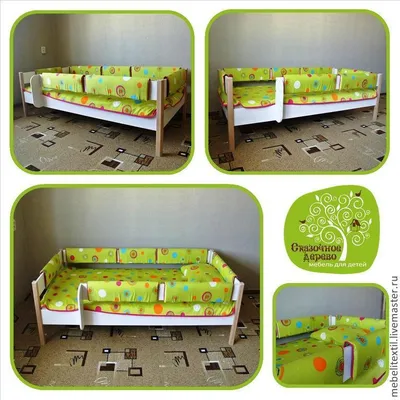 Детская кровать с мягким изголовьем Cosmo - купить в интернет магазине  Кроваткинбург