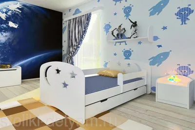 Кровать Basic бук с натуральными стойками в | Интернет-магазин «Dreams  Store»