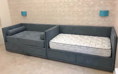 Детская кровать из массива с ящиками и бортиком Массимо купить в  интернет-магазине Магсэйл - 17575 руб.