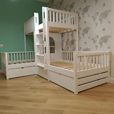 Как выглядят детские кровати от 3х лет DecArt