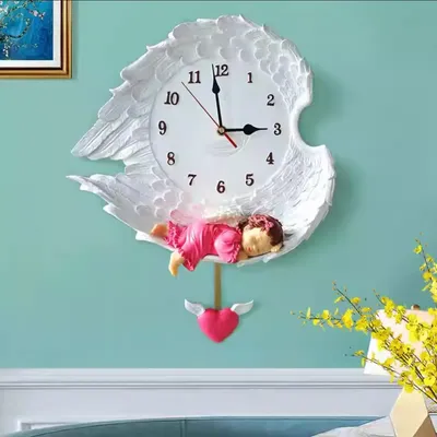 Настенные часы детские, с маятником купить по цене 2950 ₽ в  интернет-магазине KazanExpress